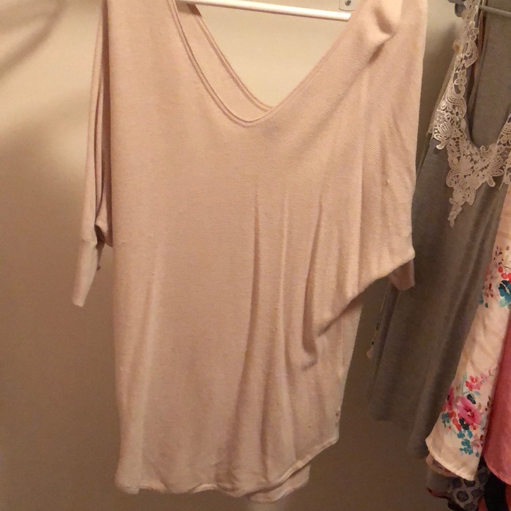 Cream sweater